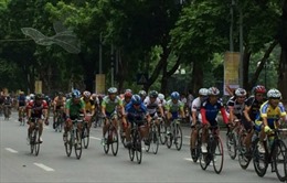 500 VĐV tham gia Giải đua xe đạp Hà Nội mở rộng